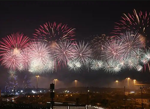 南昌县焰火晚会